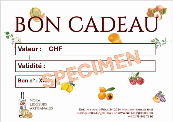 Bon cadeau